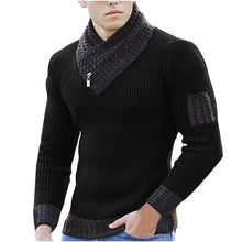 Load image into Gallery viewer, Men Turtleneck Winter Warm Cotton Pullovers Sweaters