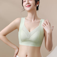 Load image into Gallery viewer, Women Solid Comfort Wireless Lace Bra