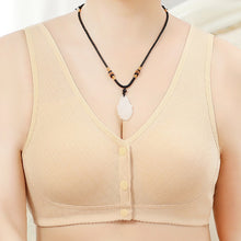 Load image into Gallery viewer, Women's wire-free front button tank top bra