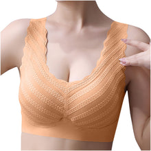 Load image into Gallery viewer, Women's Push up No Steel Ring Lace Beautiful Back Bra