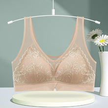 Load image into Gallery viewer, Women's Wireless Lace Wide Strap Tank Top Bra