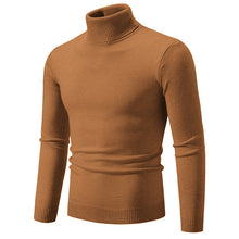 Load image into Gallery viewer, Men's Soft Cotton Slim Fit Turtleneck Sweater
