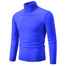Load image into Gallery viewer, Men's Soft Cotton Slim Fit Turtleneck Sweater