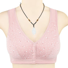 Load image into Gallery viewer, Ladies Cotton Tank Front Button Bra
