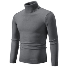 Load image into Gallery viewer, Men's Soft Cotton Slim Fit Turtleneck Sweater
