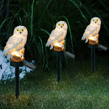 Load image into Gallery viewer, Solar Owl Garden Decorative Landscape Light