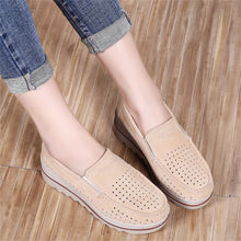 Load image into Gallery viewer, Autumn hollow anti-slip thick-soled shoes