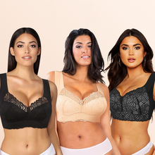 Load image into Gallery viewer, EXTRA LIFT - Ultimate Lift Stretch Full-Figure Seamless Lace Cut-Out Bra