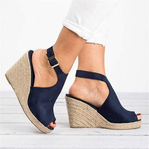 Ladies Summer Fish Mouth Casual Sandals