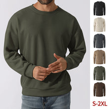 Load image into Gallery viewer, Men&#39;s Winter Sweater Loose Round Neck Thickened Sweater
