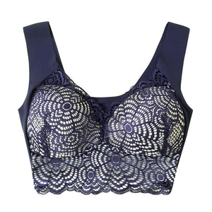 EXTRA LIFT - Ultimate Lift Stretch Full-Figure Seamless Lace Cut-Out Bra