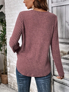 Women's Lace Long Sleeve Shirts Lightweight Fall Casual Crewneck Pullover T Shirt Tops