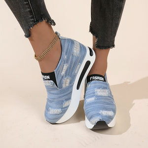 New autumn denim fashionable women's casual shoes