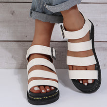 Load image into Gallery viewer, Platform Ladies Martin Sandals
