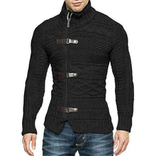 Load image into Gallery viewer, Men&#39;s Round Neck Sweater Casual Knitted Sweater
