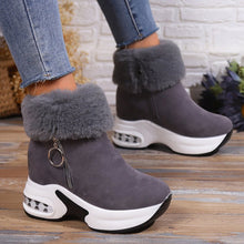 Load image into Gallery viewer, Short-calf suede warm and height-increasing cotton boots
