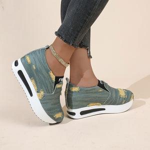 New autumn denim fashionable women's casual shoes