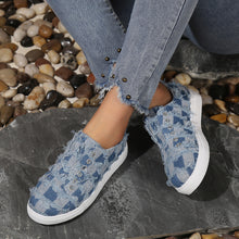 Load image into Gallery viewer, Women&#39;s Low Top Breathable Denim Shoes
