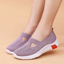 Load image into Gallery viewer, Breathable Mesh Fly Woven Non-slip Women&#39;s Shoes
