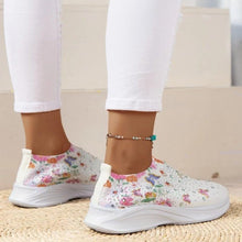 Load image into Gallery viewer, Women&#39;s Rhinestone Stretch Casual Breathable Sneakers
