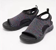 Load image into Gallery viewer, Ladies Fly Woven Thick Sole Casual Breathable Sandals
