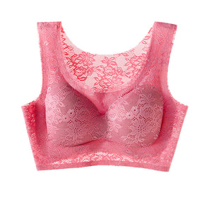 Women's push-up lace bra