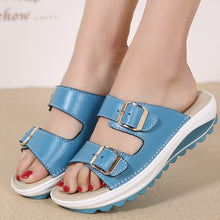 Load image into Gallery viewer, Women&#39;s summer new flat non-slip slippers
