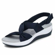 Load image into Gallery viewer, Women&#39;s Casual Simple Bow Wedge Sandals
