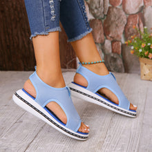 Load image into Gallery viewer, Summer Fashion Flat Fly Woven Women&#39;s Sandals
