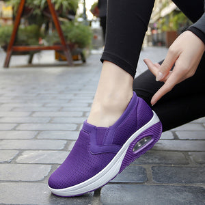 Flyweave Soft Sole Breathable Casual Sneakers