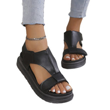 Load image into Gallery viewer, Ladies Velcro Open Toe Casual Beach Sandals
