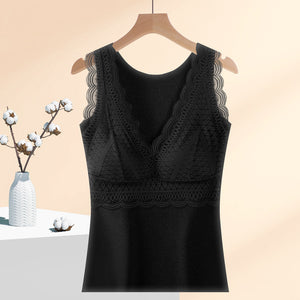 Plus Size Vest Thermal Women Winter Clothing Thermal Underwear Warm Top Inner Wear Thermal