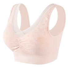 Load image into Gallery viewer, Women&#39;s cotton breathable plus size vest style bra
