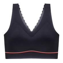 Load image into Gallery viewer, Women&#39;s seamless push-up latex deep V comfortable bra
