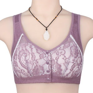 Ladies Lace Wide Strap Tank Bra