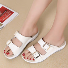 Load image into Gallery viewer, Women&#39;s summer new flat non-slip slippers
