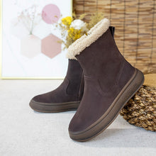 Load image into Gallery viewer, Women&#39;s Lamb Wool and Cotton Thick-Soled Short Boots
