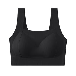 Seamless Back-Wrapped Half-Vest Sleep Bra