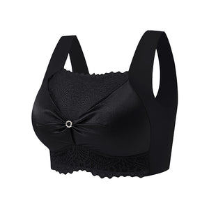 Women's push-up lace backless bra