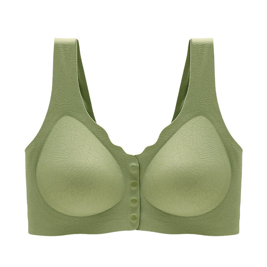 Front-Clasp Anti-Sagging Vest-Style Plus Size Bra