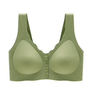 Front-Clasp Anti-Sagging Vest-Style Plus Size Bra