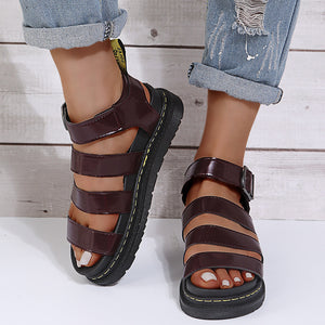 Platform Ladies Martin Sandals