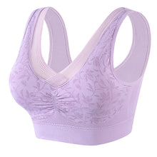 Load image into Gallery viewer, Women&#39;s cotton breathable plus size vest style bra
