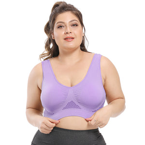 Push Up Mesh Breathable Bra