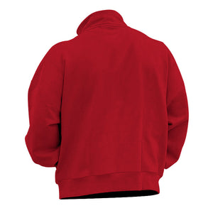 Men's Stand collar Sweatshirt Pullover Tops Fleece Half Zip Plain Sports