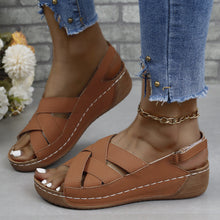 Load image into Gallery viewer, Women&#39;s Wedge Fashion Outdoor Comfortable Sandals
