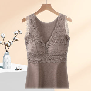 Plus Size Vest Thermal Women Winter Clothing Thermal Underwear Warm Top Inner Wear Thermal