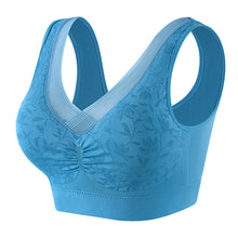 Load image into Gallery viewer, Women&#39;s cotton breathable plus size vest style bra
