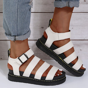 Platform Ladies Martin Sandals