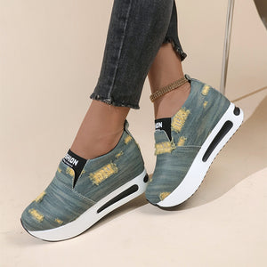 New autumn denim fashionable women's casual shoes